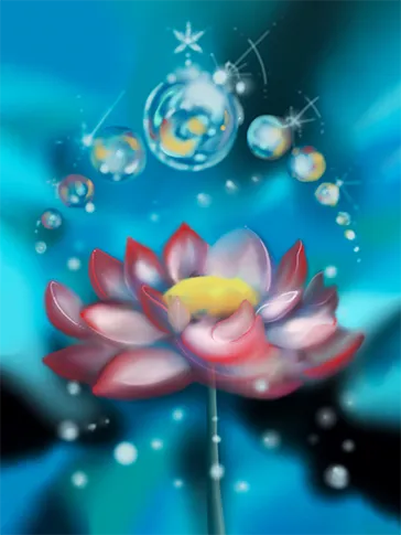 Der tausendblättrige Lotus