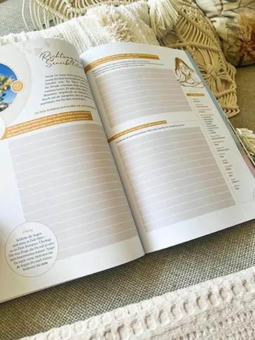 Workbook aufgeklappt